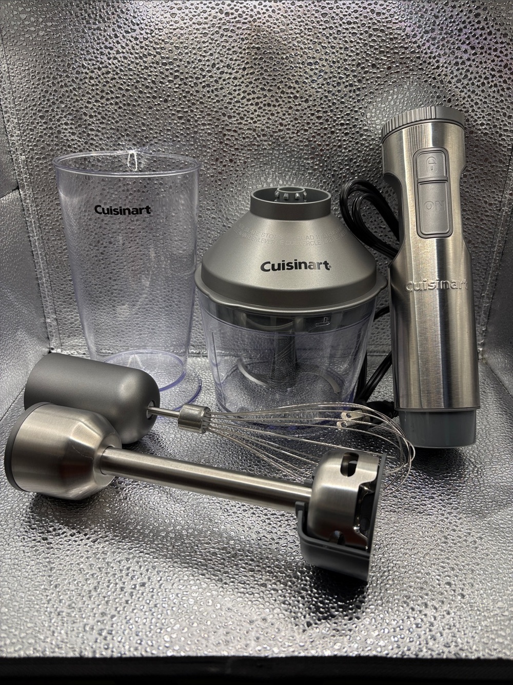 Cuisinart Kitchen hand blender parts mistaken for camera gear. NWOT